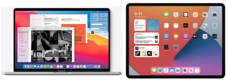 macOS+11+vs+iPad+OS+14+side+by+side